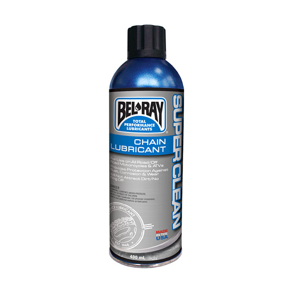 Bel Ray Kettenspray Kettenspray Super Clean Chain Lube, Spraydose 400 ml