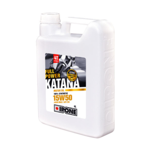 Katana ist ein 100% synthetisches Schmiermittel auf Ester-Basis für 4-Takt-Motorräder